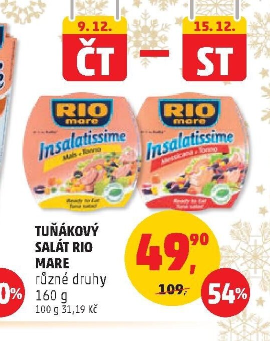 Tuňákový salát Rio Mare