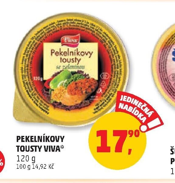 Pekelníkovy tousty Viva