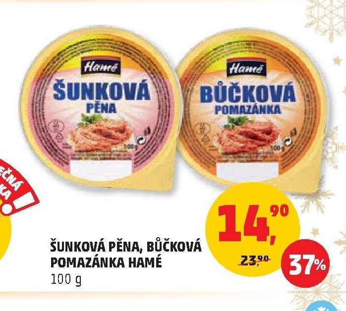 Šunková pěna, Bůčková pomazánka Hamé