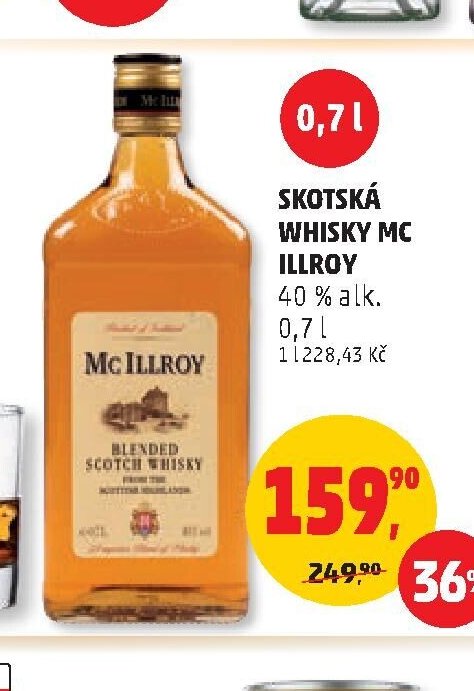 Skotská whisky McIllroy