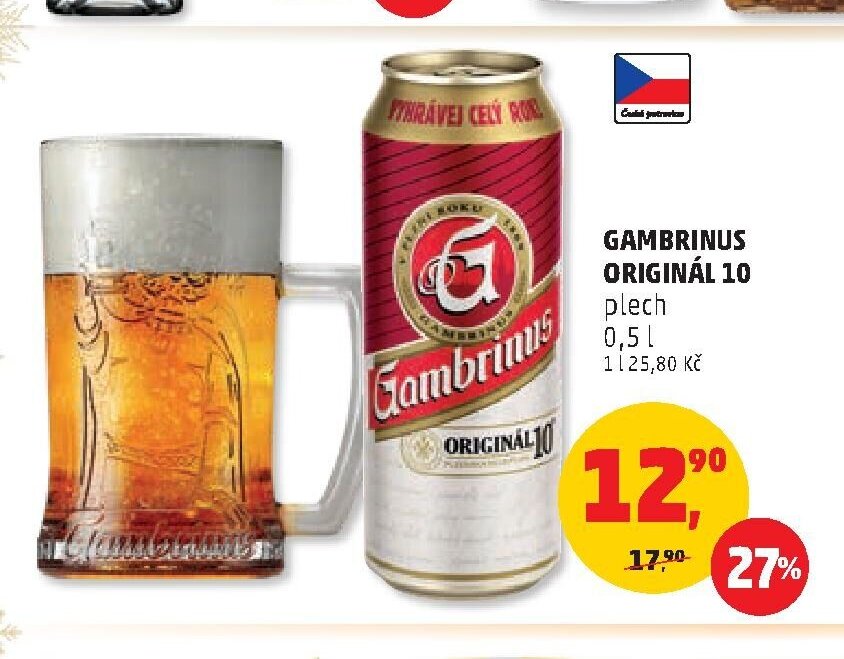 Gambrinus Originál 10
