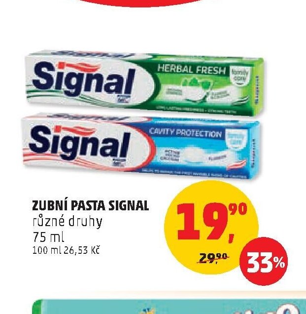 Zubní pasta Signal