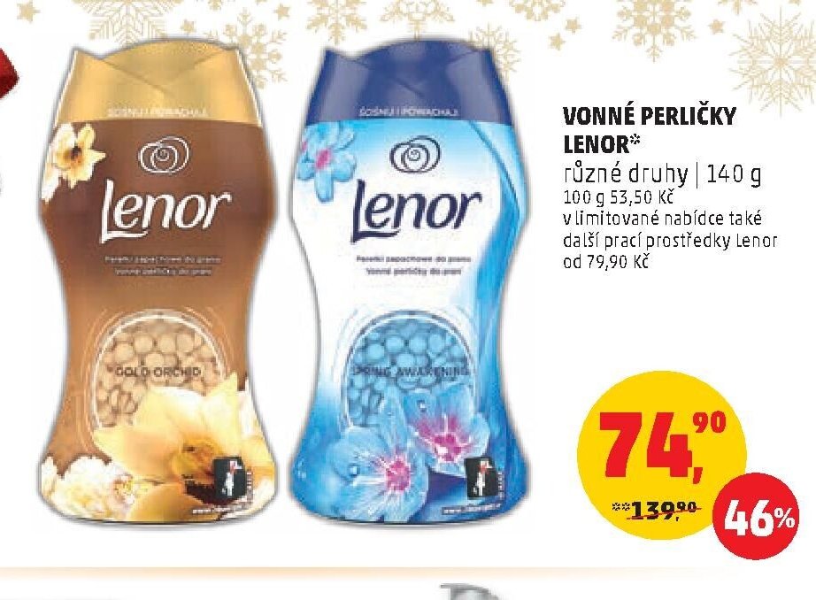 VONNÉ PERLIČKY LENOR