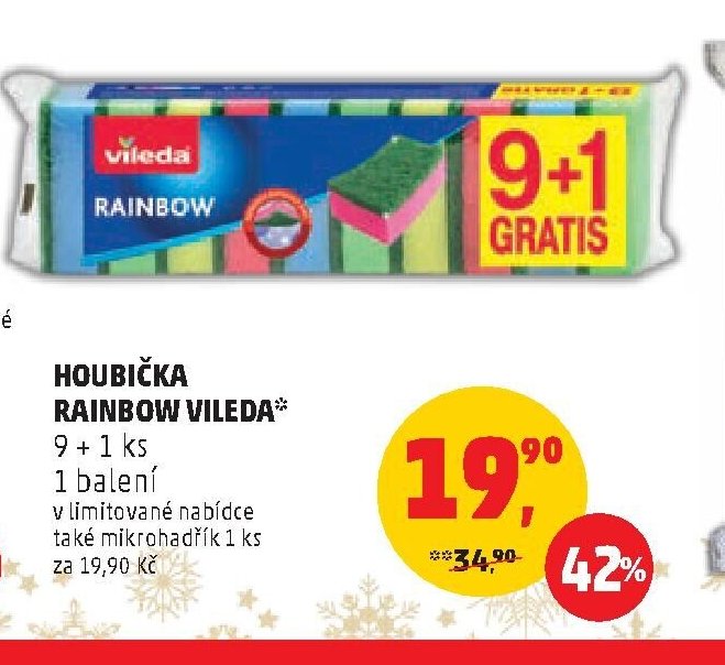 HOUBIČKA RAINBOW VILEDA