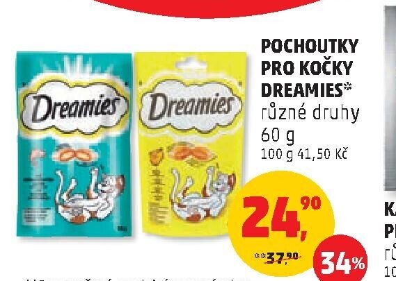POCHOUTKY PRO KOČKY DREAMIES