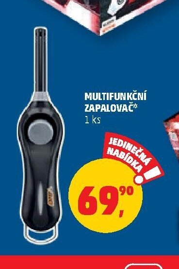 MULTIFUNKČNÍ ZAPALOVAČ