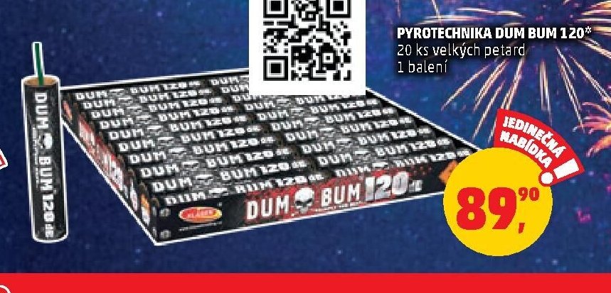 PYROTECHNIKA DŮM BUM 120