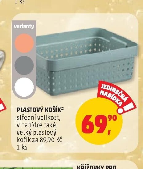 Plastový košík