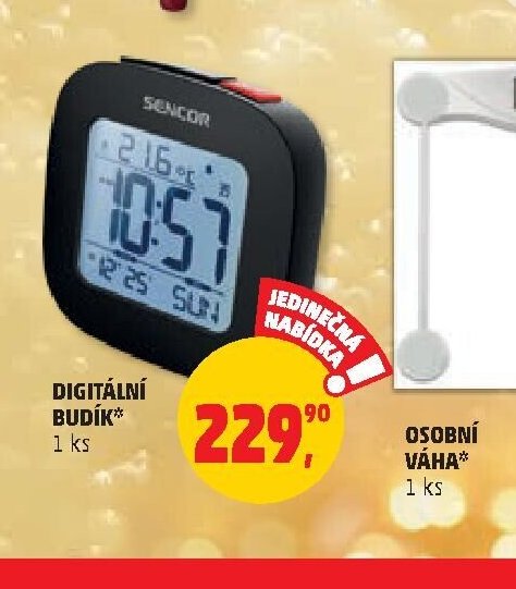 Digitální budík