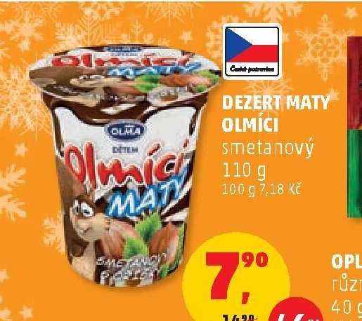 DEZERT MATY OLMÍCI smetanový