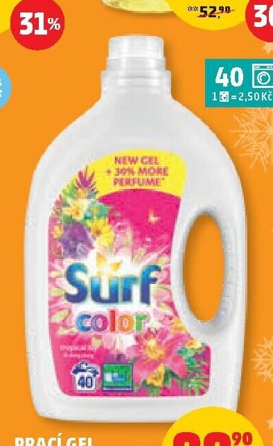 PRACÍ GEL SURF