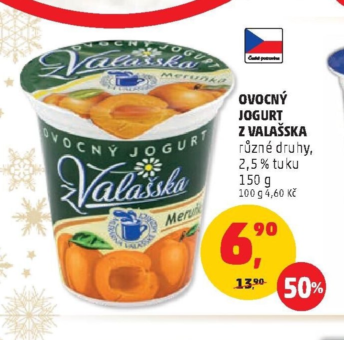 Ovocný jogurt z Valašska