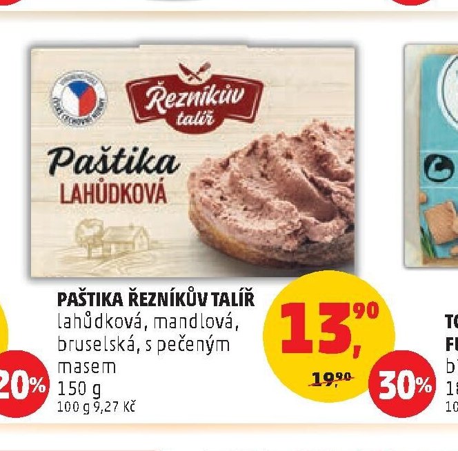 Paštika Řezníkův talíř