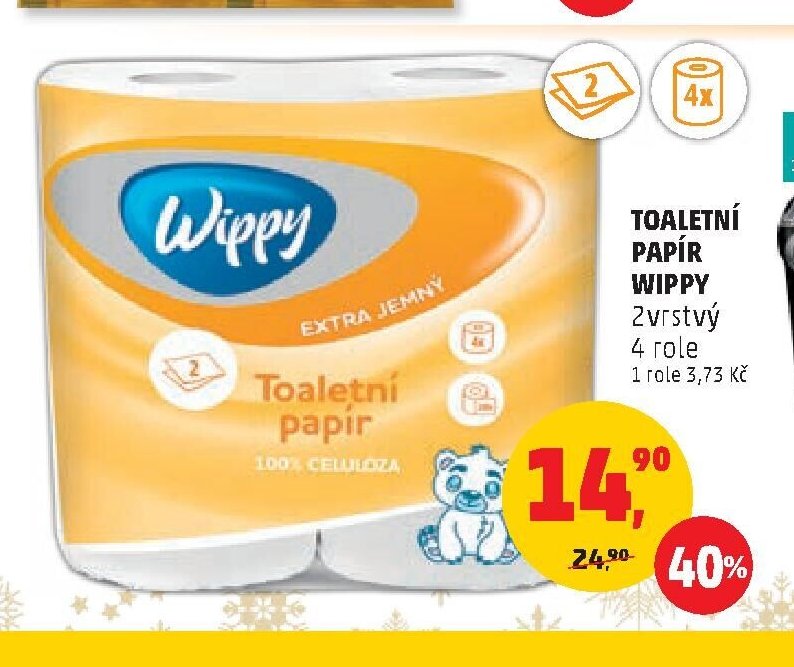 Toaletní papír Wippy