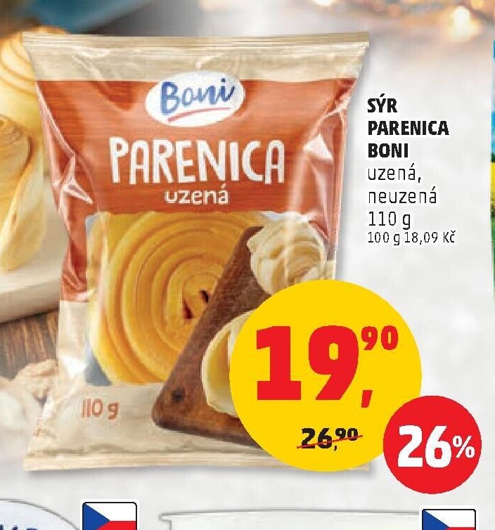 Sýr parenica Boni