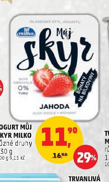 Jogurt Můj Skyr Milko