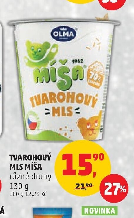Tvarohový mls Míša