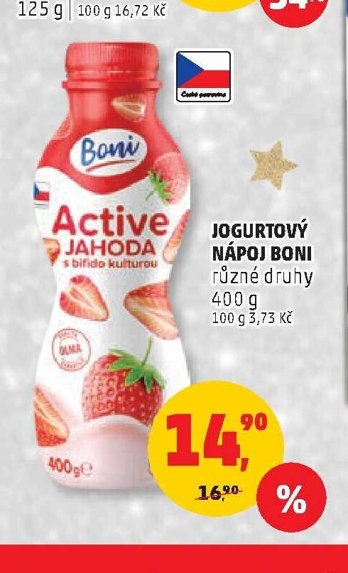 Jogurtový nápoj Boni