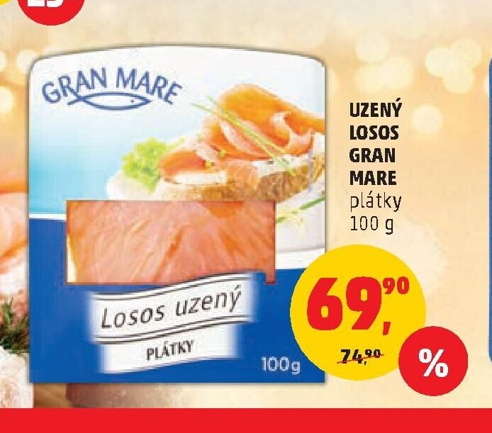 Uzený losos Gran Mare