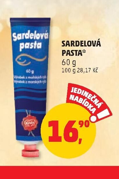 Sardelová pasta