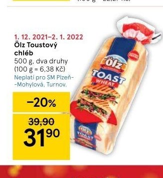Ölz Toustový chléb