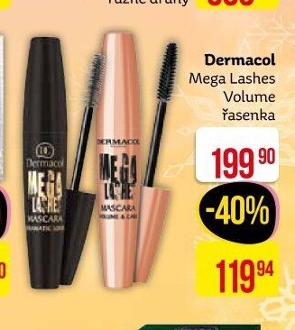 Dermacol Mega Lashes Volume řasenka