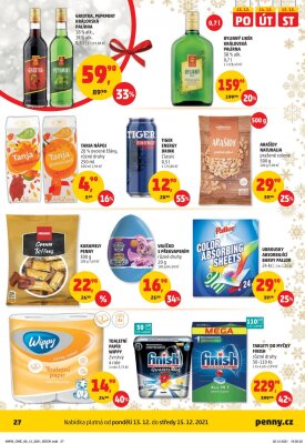 akční leták Penny Market 9.12.2021-15.12.2021