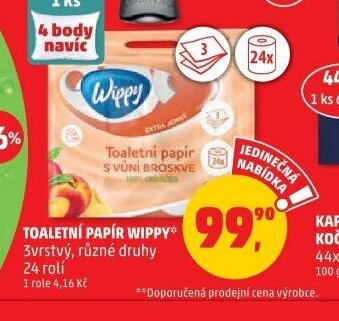 TOALETNÍ PAPÍR WIPPY