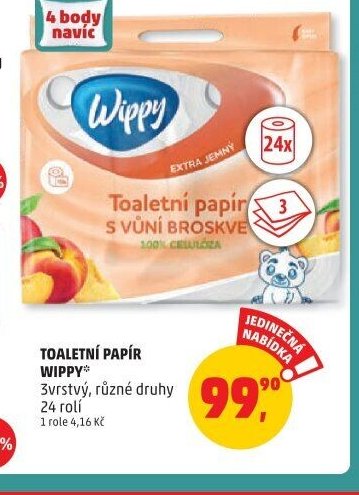 Toaletní papír Wippy