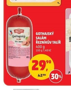 Gothajský salám Řezníkův talíř 400 g