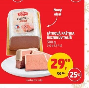 Játrová paštika Řezníkův talíř 300 g
