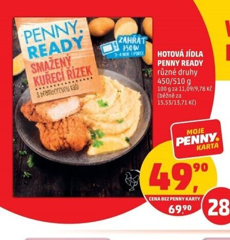 HOTOVÁ JÍDLA PENNY READY