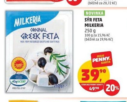 Sýr Feta Milkeria