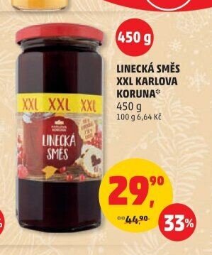Linecká směs XXL Karlova Koruna 450 g