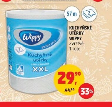 Kuchyňské utěrky Wippy 1 role