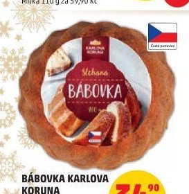 Bábovka Karlova Koruna