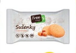 Sušenky s karamelem bez lepku