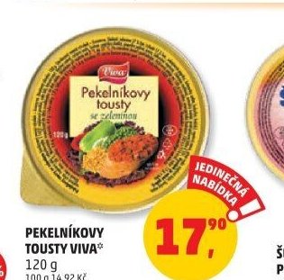 Pekelníkovy tousty Viva