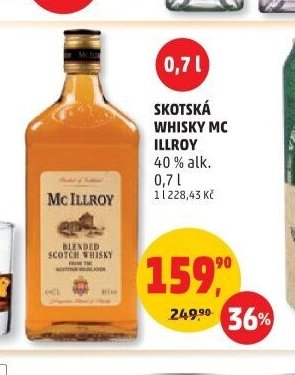 Skotská whisky Mc Illroy