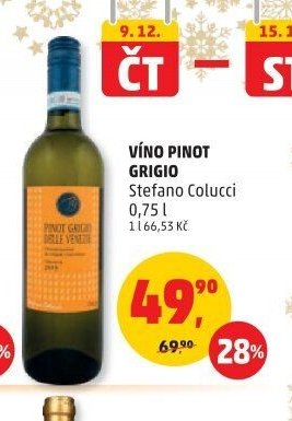 Víno Pinot Grigio