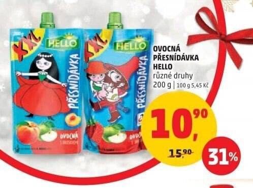 Ovocná přesnídávka HELLO