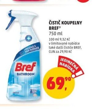 ČISTIČ KOUPELNY BREF
