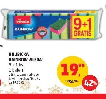 HOUBIČKA RAINBOW VILEDA