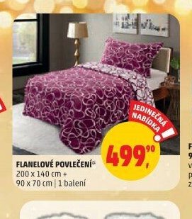 Flanelové povlečení