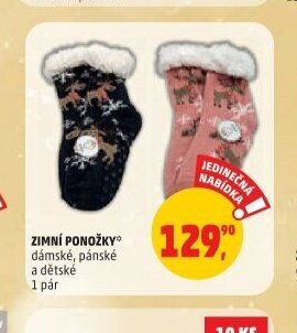 Zimní ponožky