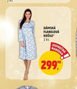 Dámská flanelová košile