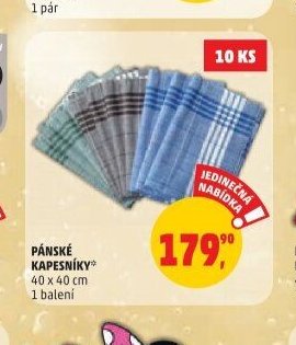 Pánské kapesníky
