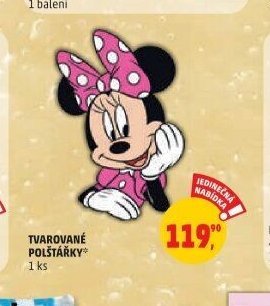 Tvarované polštářky