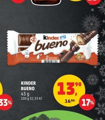 Kinder Bueno 43 g