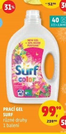Prací gel Surf
